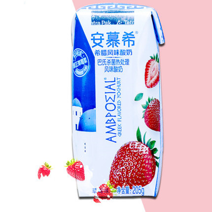 伊利安慕希风味酸牛奶香草味酸奶 营养酸奶